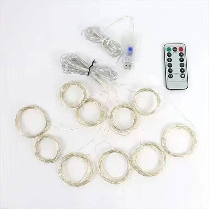 String Fairy Light Curtains