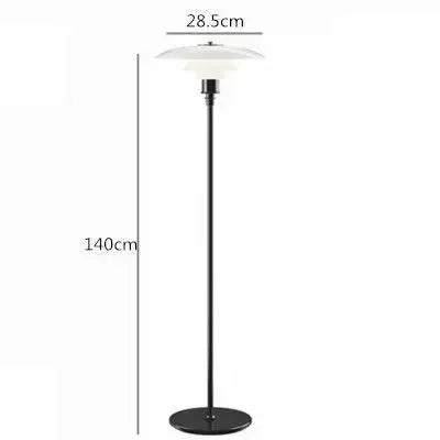 Schöne Glas-Tischlampe