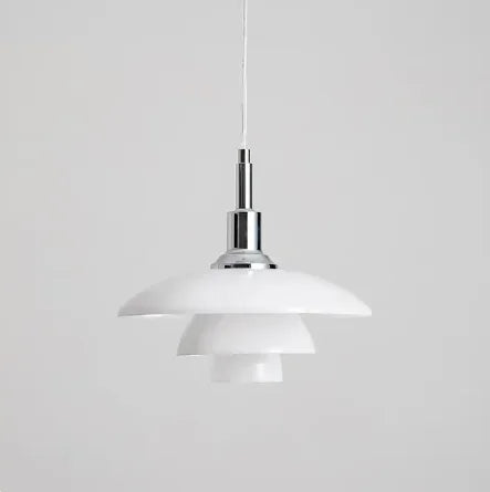 Schöne Glas-Tischlampe