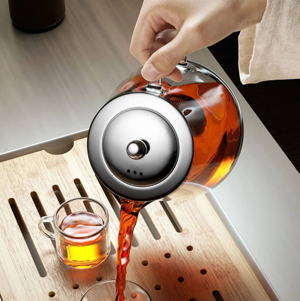 Durable Thermal Glass Tea Infuser