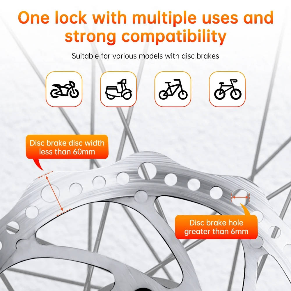 Secure Bike Disk Brake Lock