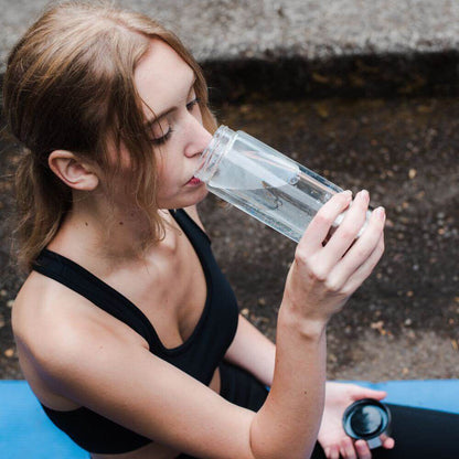 Compact Alkaline Water Purifier Bottle with Ionizer