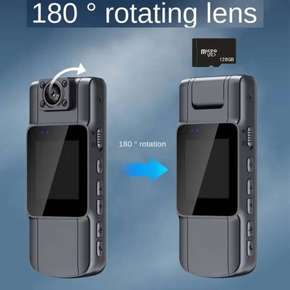 Wide Angle Night Vision Security Body Cam