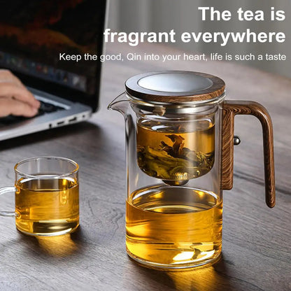 Clear Infusion Glass Tea Pot