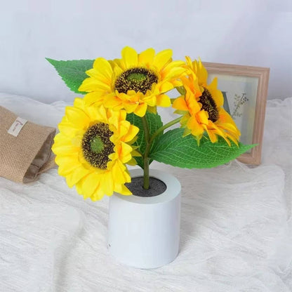 Bright Floral Table Lamp