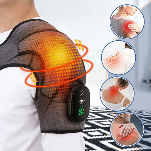 Relaxing Shoulder Massager with Heat and Vibration Therapy - Halri