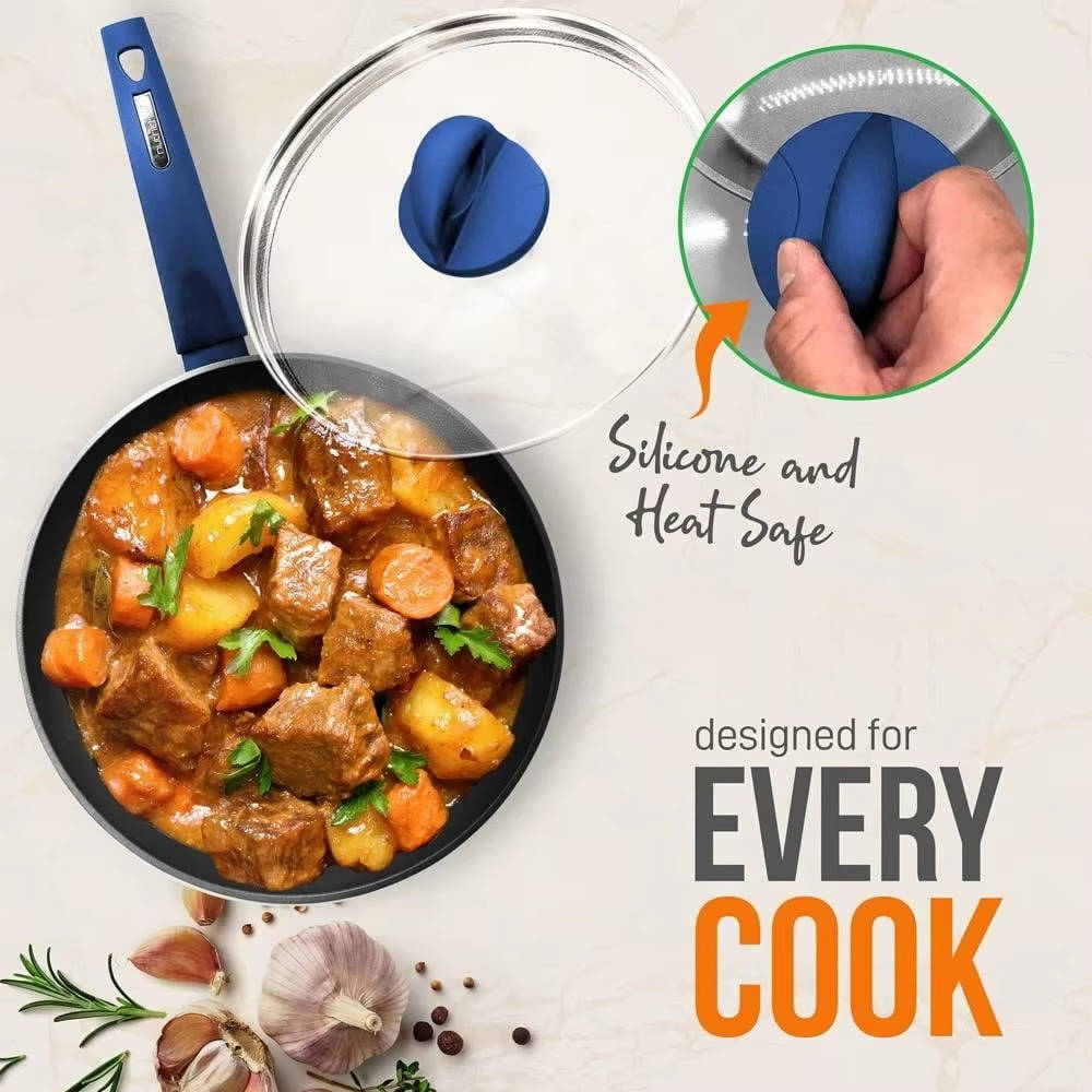 Easy Clean Cookware Pots and Pans Set