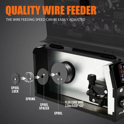 Portable 3 in 1 Multi Process Welder 200A Inverter