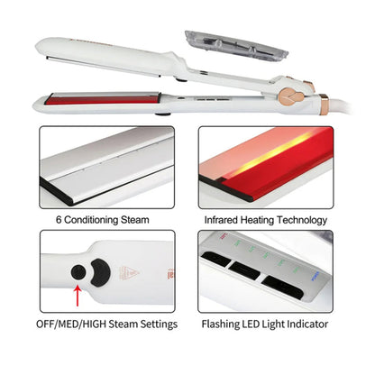 Professional Digital Ceramic Flat Iron with LED Screen