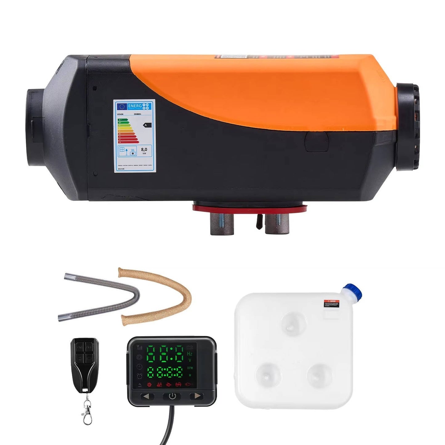 Portable 8KW 12V 24V Digital RV Heater with Remote