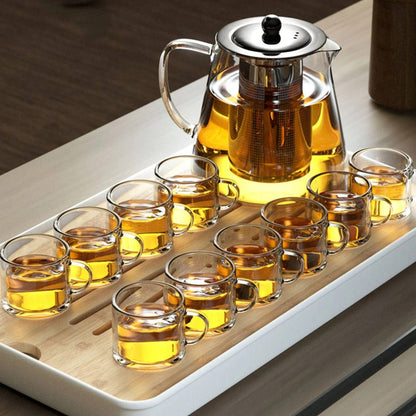 Durable Thermal Glass Tea Infuser