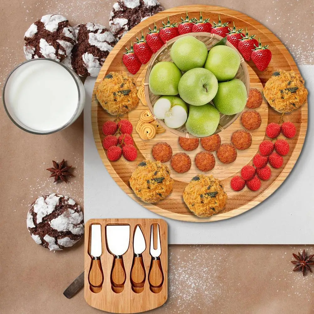 Natural Wood Serving Platter - Halri