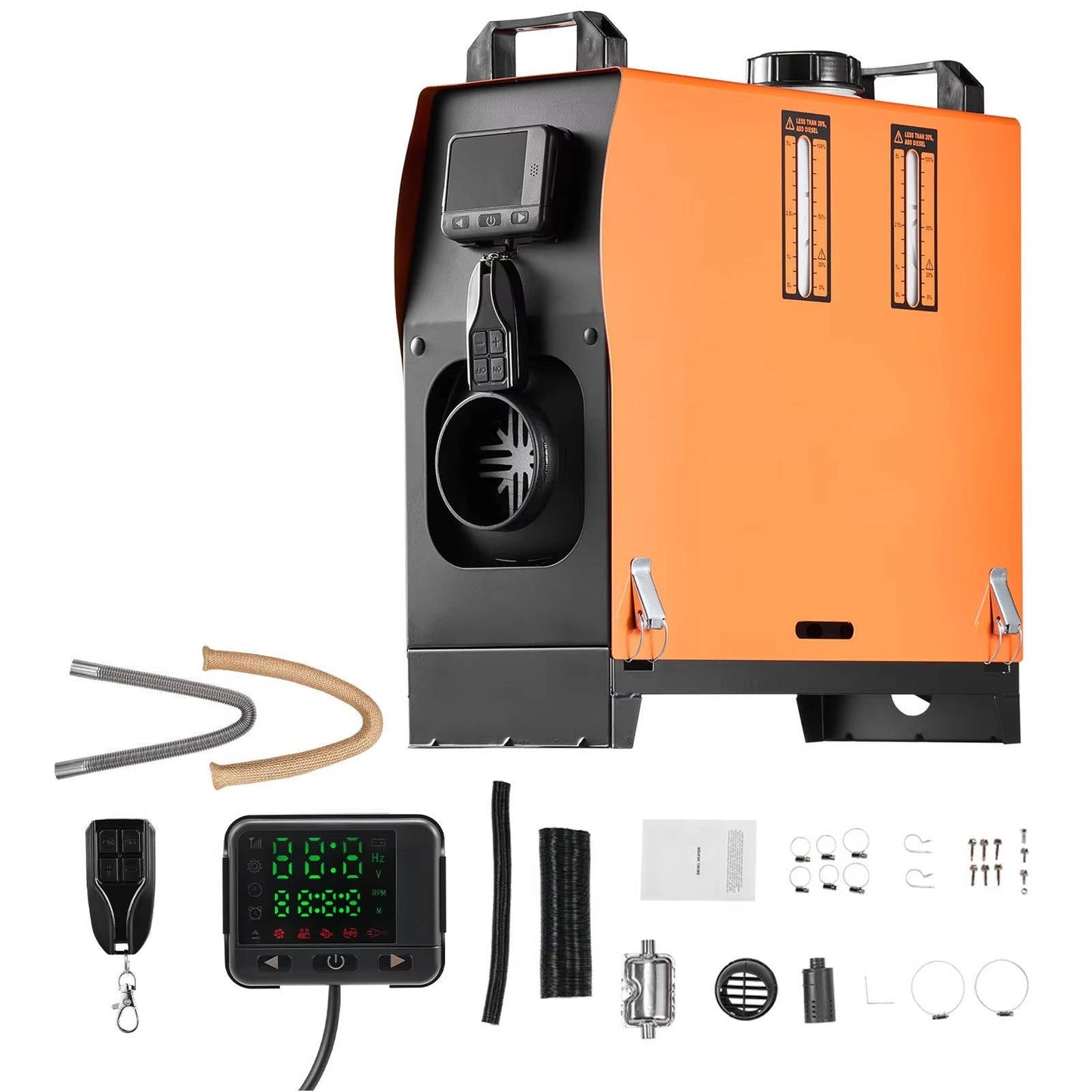 Portable 8KW 12V 24V Digital RV Heater with Remote