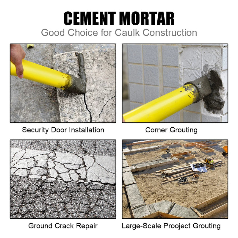 Professional Grouting Tool with 4 Tips for Sealing