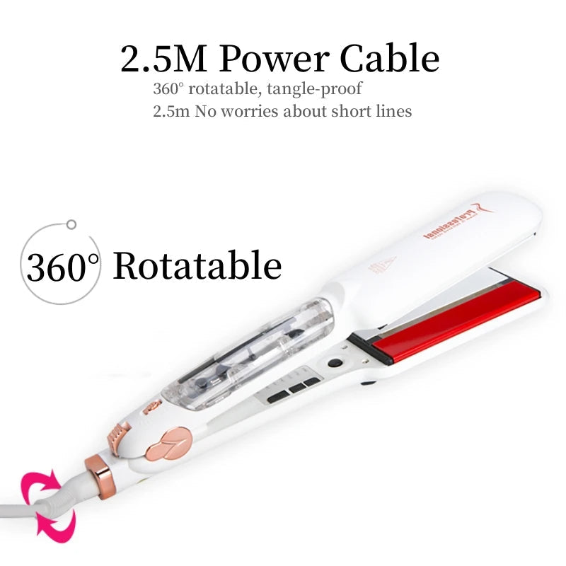 Professional Digital Ceramic Flat Iron with LED Screen