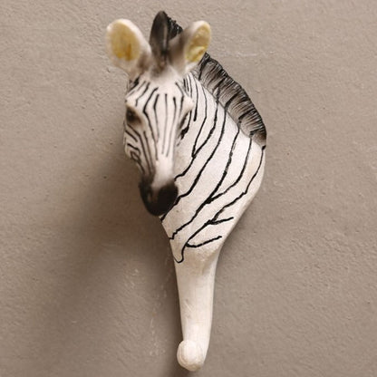 Rustikale Wandgarderobenhaken in Tierform