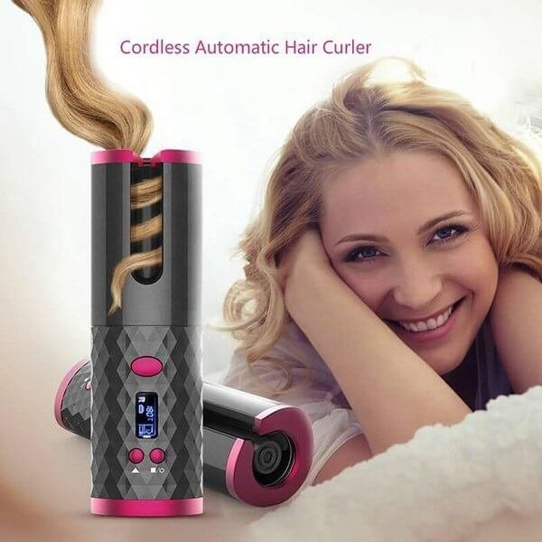 Easy Use Wireless Hair Curling Iron - Halri