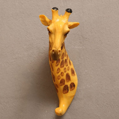 Rustikale Wandgarderobenhaken in Tierform