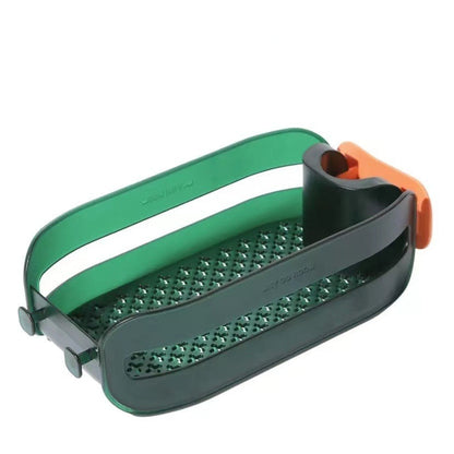 Platzsparender Spülbecken-Organizer mit Schwammhalter