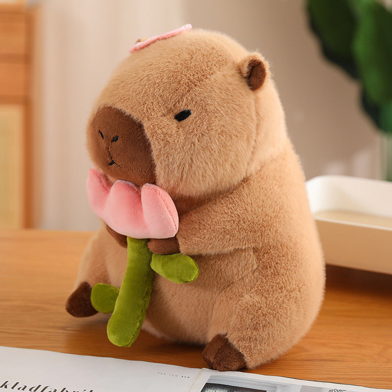 Weiches Plüschtier, Kuscheltier, Capybara-Freund