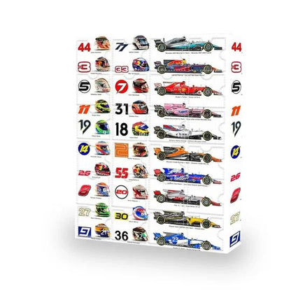 Fast Car Racing Countdown Calendar Gift Set
