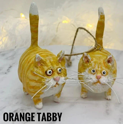 Adorable Small Cat Collectible Figurine