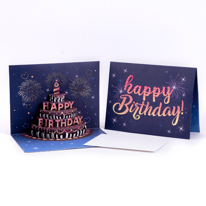 Fun LED 3D Birthday Greeting Card - Halri