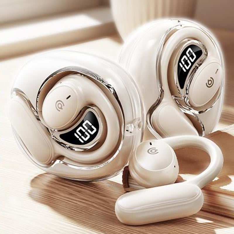 Kabellose Bluetooth-Kopfhörer mit offenem Ohr