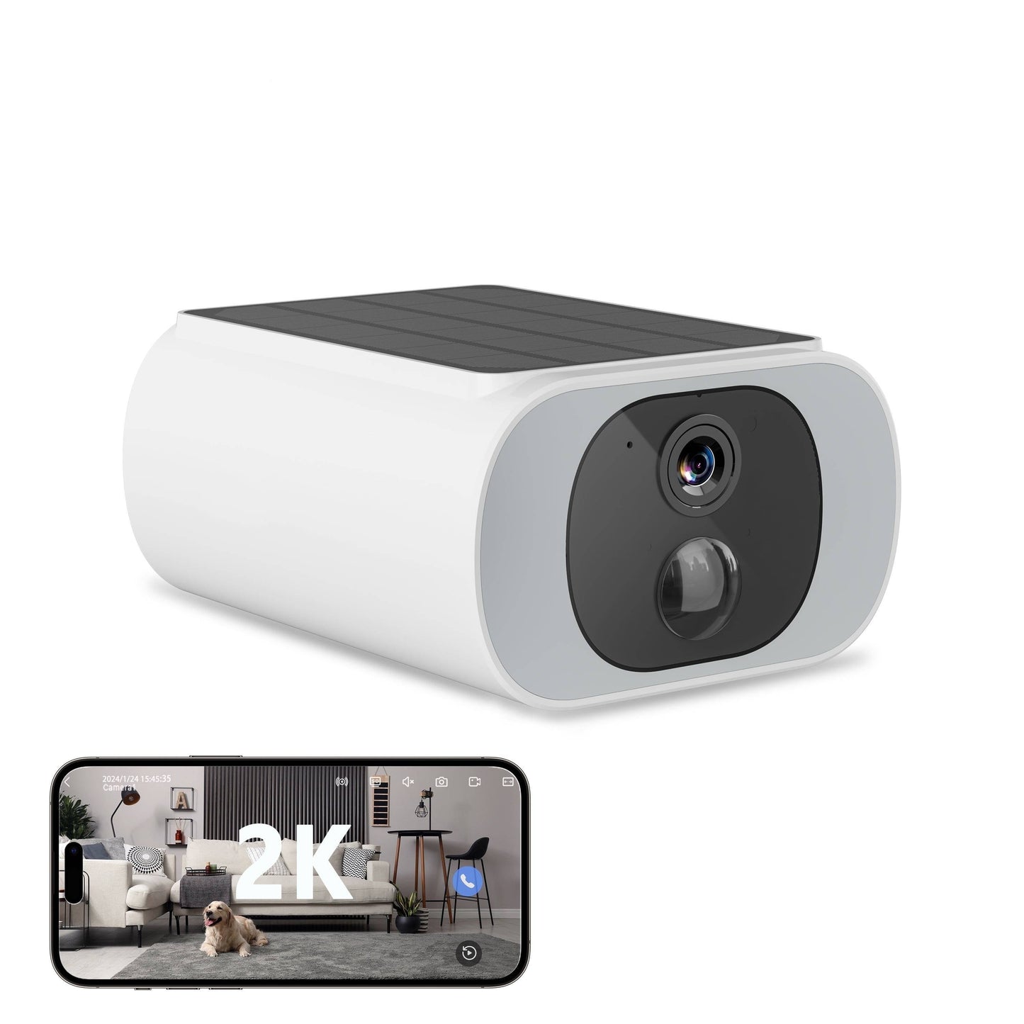 Wireless Outdoor Security Cameras with Motion Detection & Night View