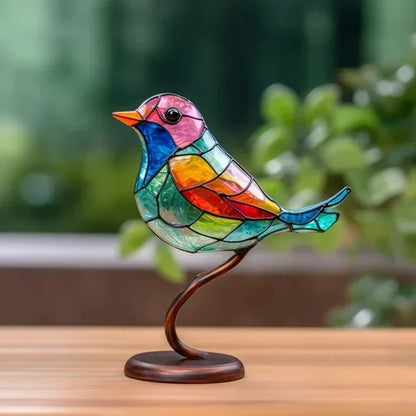 Unique Handcrafted Bird Figurine - Halri