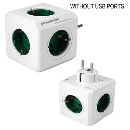 Compact Multi Plug Power Cube Adapter - Halri