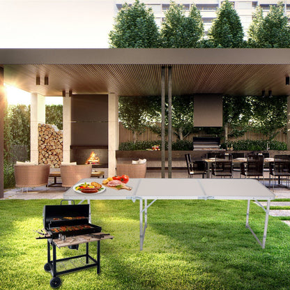 Compact Lightweight Folding Table for Home and Patio - Halri