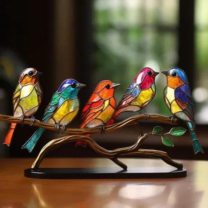 Einzigartige, handgefertigte Vogelfigur