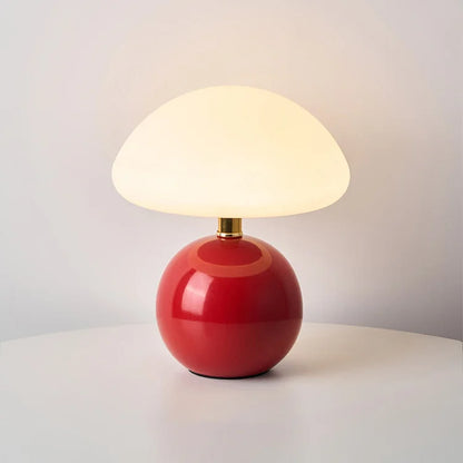 Simple Vintage Fungi Desk Lamp Soft Lighting