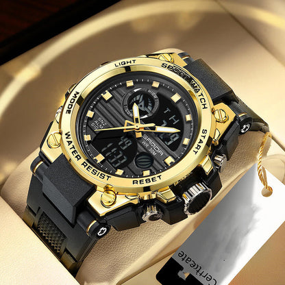 Wasserdichte Sport-LED-Armbanduhr