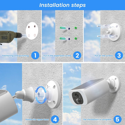 Wireless Outdoor Security Cameras with Motion Detection & Night View