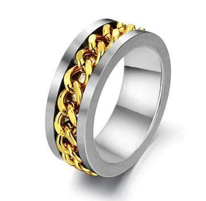 Angstlindernder Fidget Spinner Ring