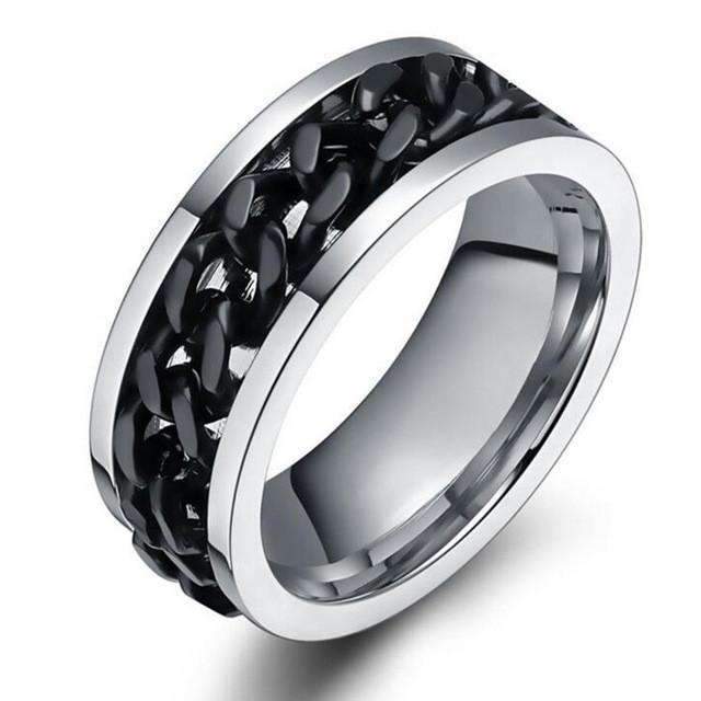 Angstlindernder Fidget Spinner Ring