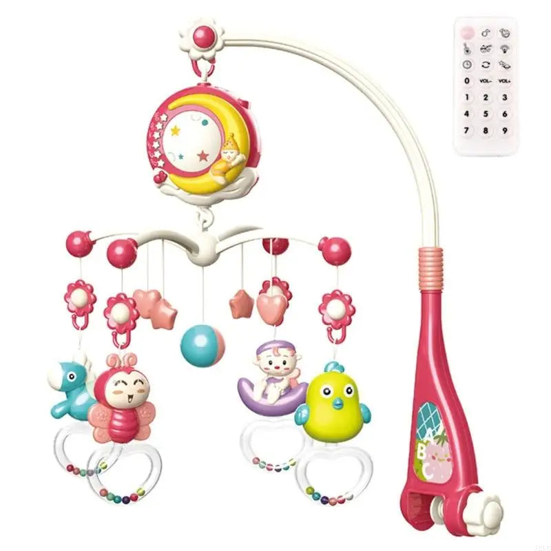 Musical Baby Crib Mobile with Lights and Remote Control