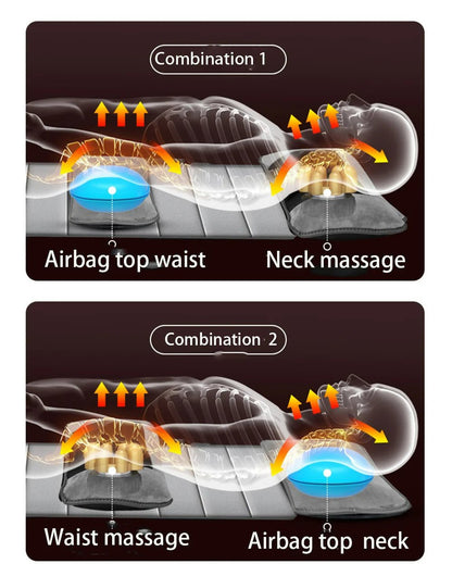 Relaxing Heated Massage Mat with Shiatsu Function