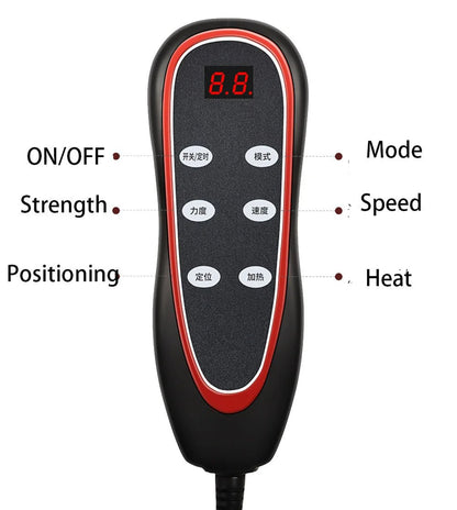 Relaxing Heated Massage Mat with Shiatsu Function