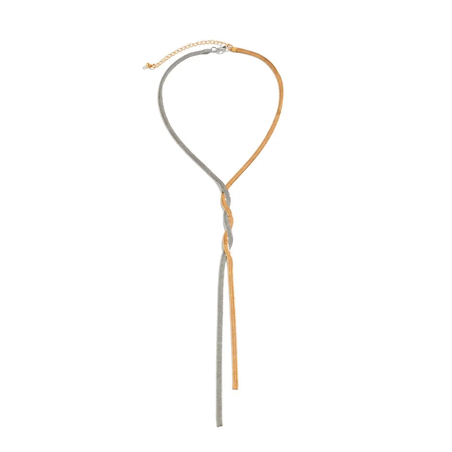 Beautiful Dainty Silver Chain Necklace