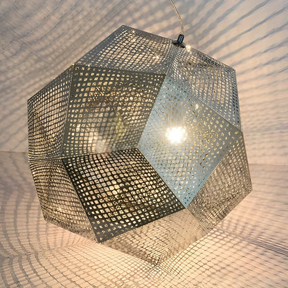 Modern Round Metal Pendant Chandelier Ceiling Light