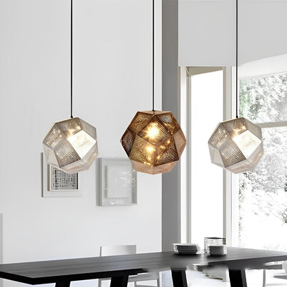 Modern Round Metal Pendant Chandelier Ceiling Light - Halri