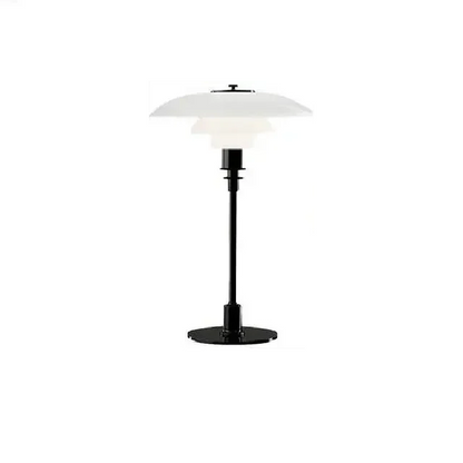 Wunderschöne Glas-Tischlampe – Sanftes Licht