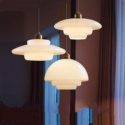 Vintage Style Clear Glass Hanging Lamp