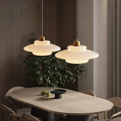 Vintage Style Clear Glass Hanging Lamp