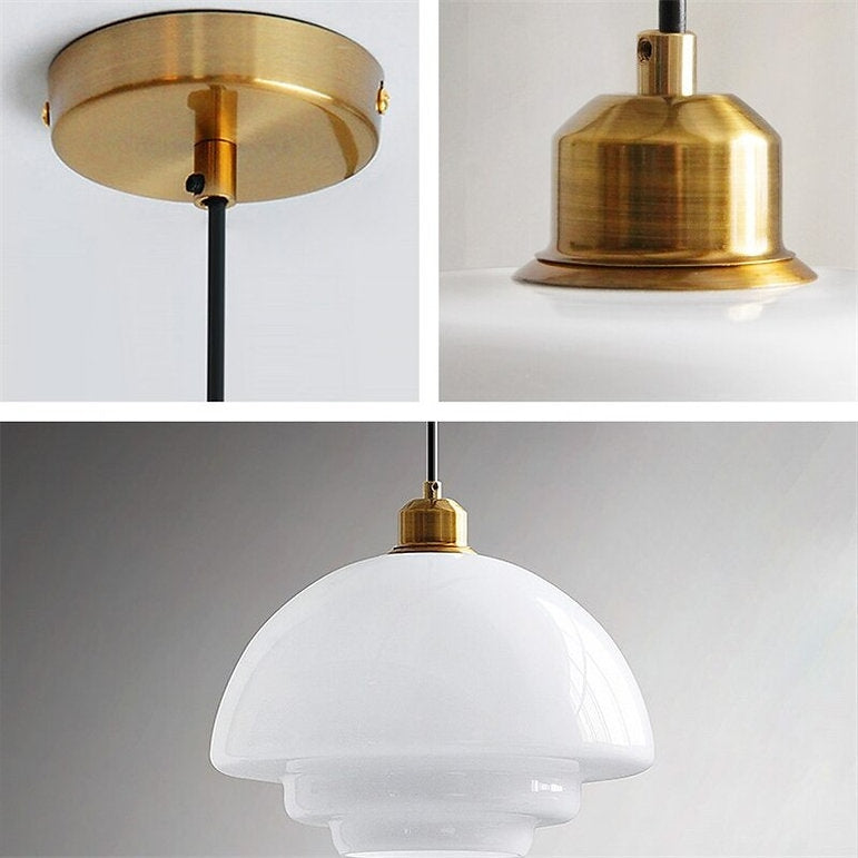 Vintage Style Clear Glass Hanging Lamp