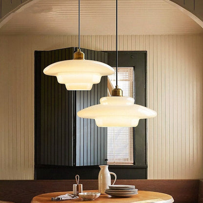 Vintage Style Clear Glass Hanging Lamp