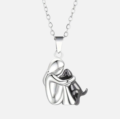 Wunderschöne Halskette mit Kristalltropfenanhänger – eleganter Schmuck